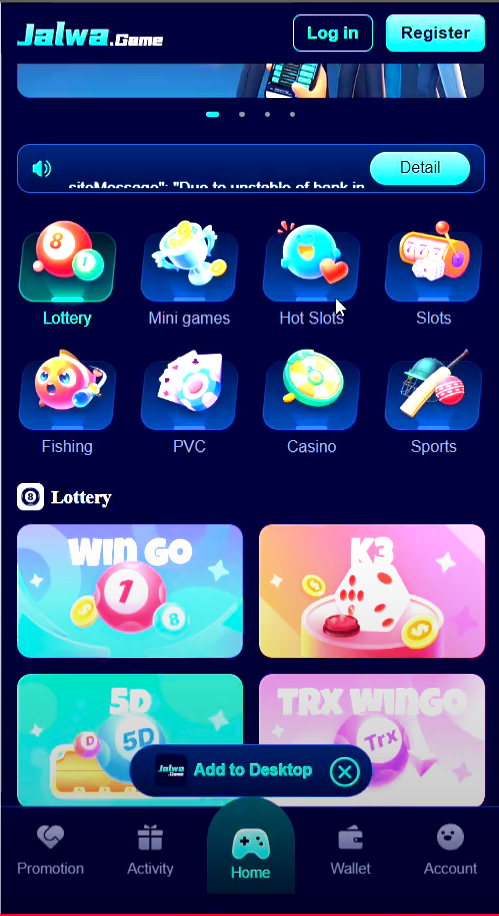 JALWA国外菠菜源码Wingo K3 5D TRX游戏系统新版本后台PHP+前端html全部开源